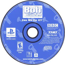 Cartridge artwork for Bob Le Bricoleur on the Sony Playstation.
