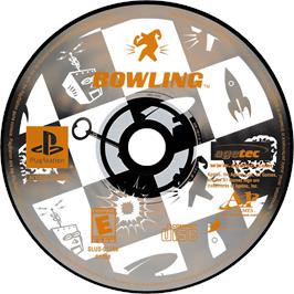 Cartridge artwork for Bowling on the Sony Playstation.