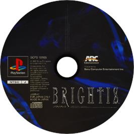 Cartridge artwork for Brightis on the Sony Playstation.