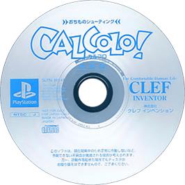 Cartridge artwork for Calcolo! on the Sony Playstation.