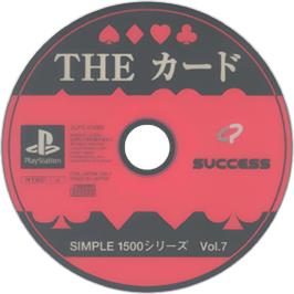 Cartridge artwork for Card (simple 1500 Series), The on the Sony Playstation.