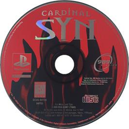 Cartridge artwork for Cardinal Syn on the Sony Playstation.