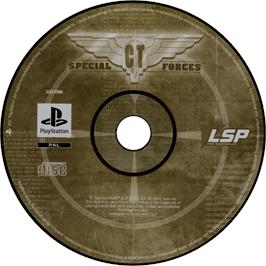 Cartridge artwork for Ct Special Forces on the Sony Playstation.