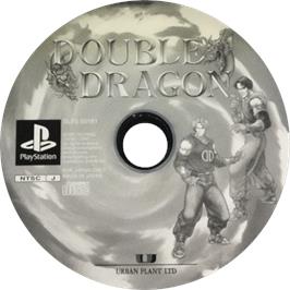 Cartridge artwork for Double Dragon on the Sony Playstation.