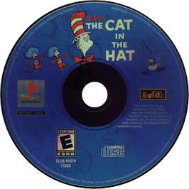 Cartridge artwork for Dr Seuss - The Cat In The Hat on the Sony Playstation.