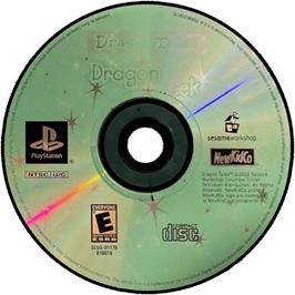 Cartridge artwork for Dragon Tales - Dragonseek on the Sony Playstation.