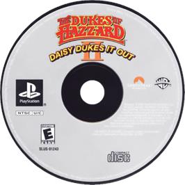 Cartridge artwork for Dukes Of Hazzard 2 - Daisy Dukes It Out, The on the Sony Playstation.