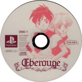 Cartridge artwork for Eberouge on the Sony Playstation.