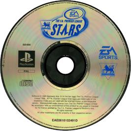 Cartridge artwork for F.a. Premier League Stars, The on the Sony Playstation.