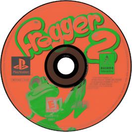 Cartridge artwork for Frogger 2 - Swampy's Revenge on the Sony Playstation.