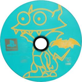Cartridge artwork for Gangway Monsters on the Sony Playstation.