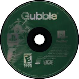 Cartridge artwork for Gubble on the Sony Playstation.