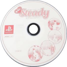 Cartridge artwork for Kimi Ni Steady on the Sony Playstation.