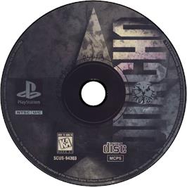 Cartridge artwork for Krazy Ivan on the Sony Playstation.