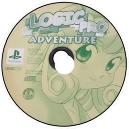 Cartridge artwork for Logic Pro Adventure on the Sony Playstation.