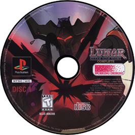 Cartridge artwork for Lunar - Silver Star Story Complete on the Sony Playstation.