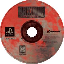 Cartridge artwork for Maximum Force on the Sony Playstation.