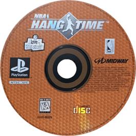 Cartridge artwork for Nba Hangtime on the Sony Playstation.