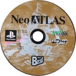 Cartridge artwork for Neo Atlas on the Sony Playstation.