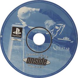 Cartridge artwork for ONSIDE Complete Soccer on the Sony Playstation.