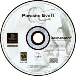 Cartridge artwork for Parasite Eve 2 on the Sony Playstation.