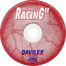 Cartridge artwork for Paris-marseille Racing 2 on the Sony Playstation.