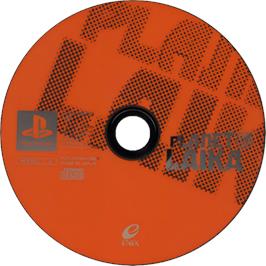 Cartridge artwork for Planet Laika on the Sony Playstation.