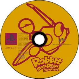 Cartridge artwork for Robbit Mon Dieu on the Sony Playstation.