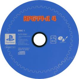 Cartridge artwork for Rpg Tkool 4 on the Sony Playstation.