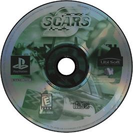 Cartridge artwork for S.c.a.r.s on the Sony Playstation.