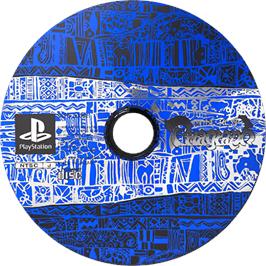 Cartridge artwork for Shichuu Suimei Pitagraph on the Sony Playstation.