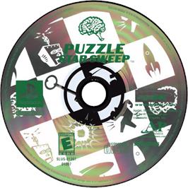 Cartridge artwork for Star Sweep on the Sony Playstation.