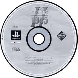 Cartridge artwork for Strikers 1945 2 on the Sony Playstation.