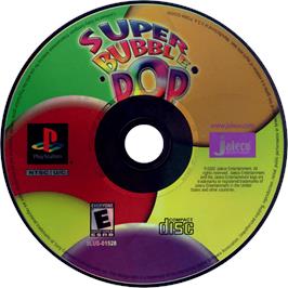 Cartridge artwork for Super Bubble Pop on the Sony Playstation.