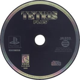 Cartridge artwork for Tetris Plus on the Sony Playstation.