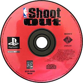Cartridge artwork for Total Nba '96 on the Sony Playstation.