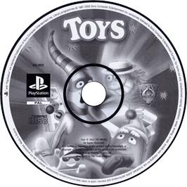 Cartridge artwork for Toys on the Sony Playstation.