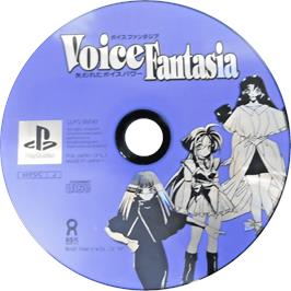 Cartridge artwork for Voice Fantasia - Ushinawareta Voice Power on the Sony Playstation.