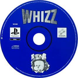 Cartridge artwork for Whizz on the Sony Playstation.