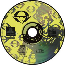 Cartridge artwork for Wild 9 on the Sony Playstation.