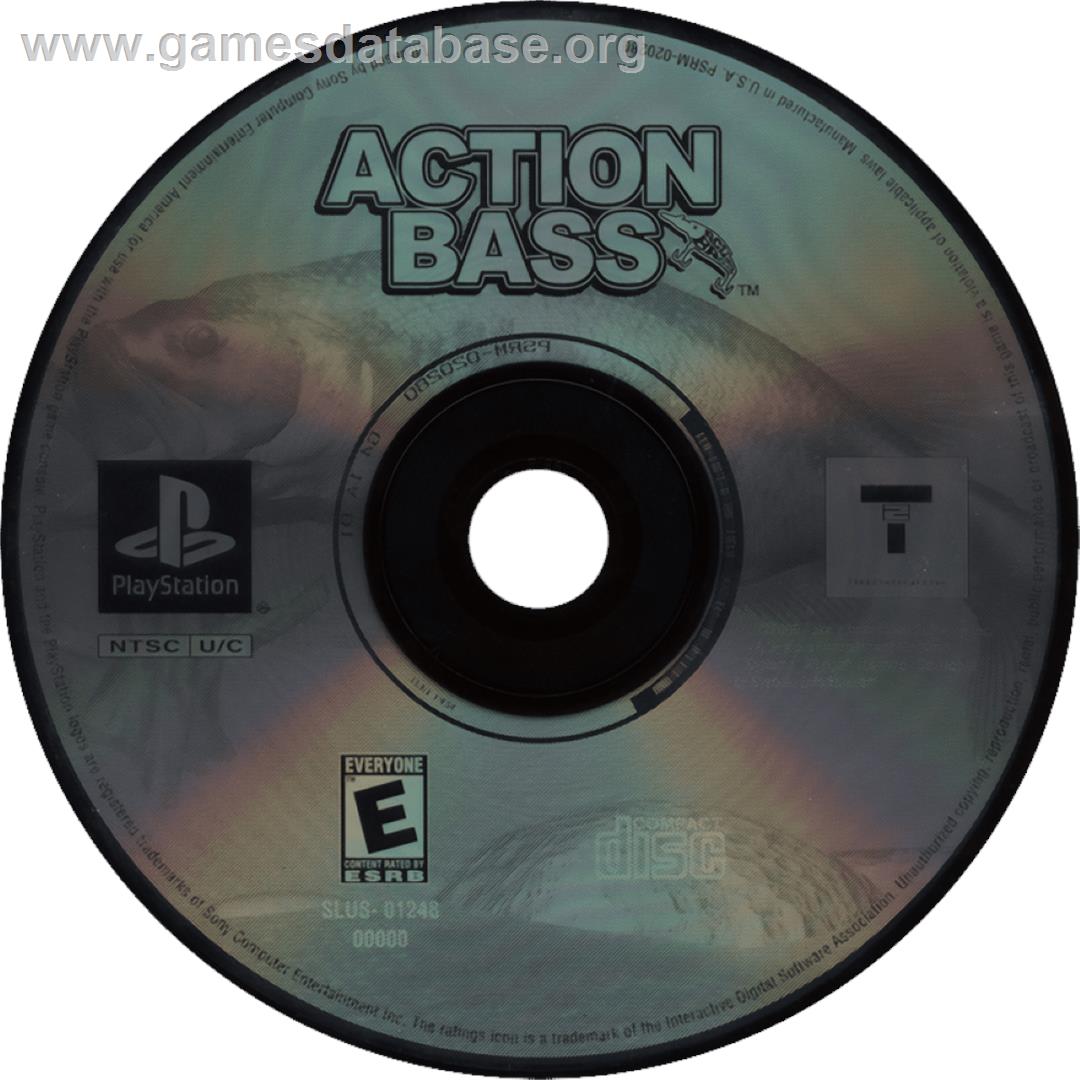 Action Bass - Sony Playstation - Artwork - Cartridge