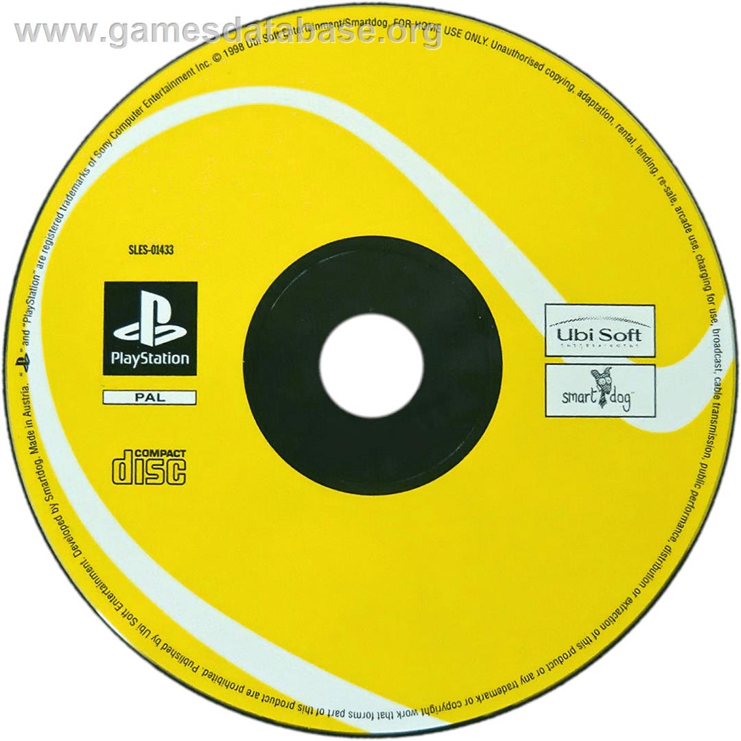 All Star Tennis '99 - Sony Playstation - Artwork - Cartridge