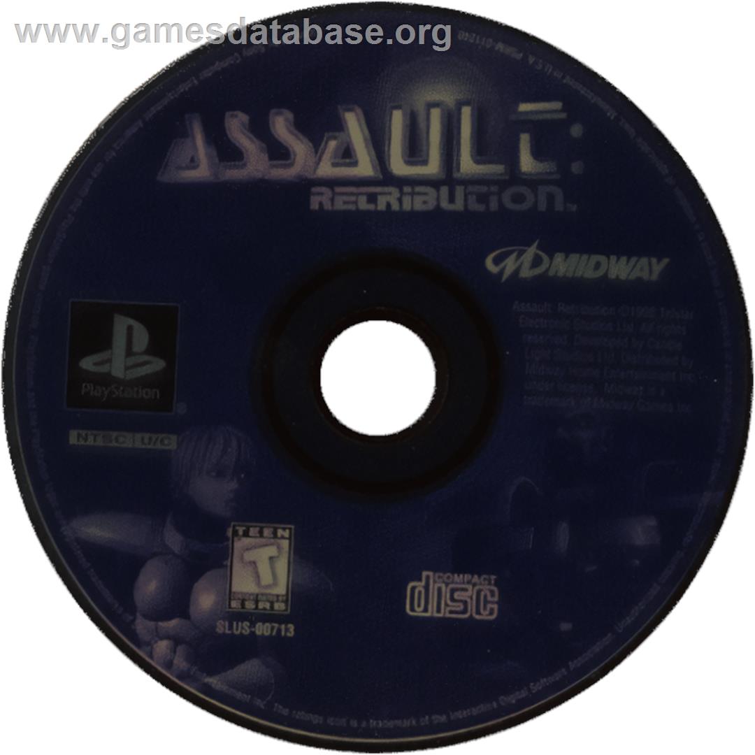 Assault - Sony Playstation - Artwork - Cartridge