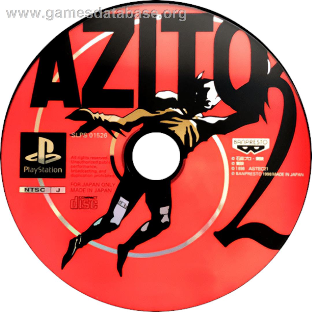 Azito 2 - Sony Playstation - Artwork - Cartridge