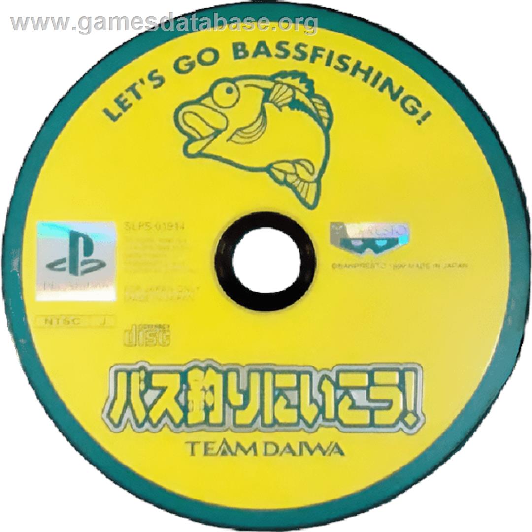 Bass Tsuri Ni Ikou! - Sony Playstation - Artwork - Cartridge