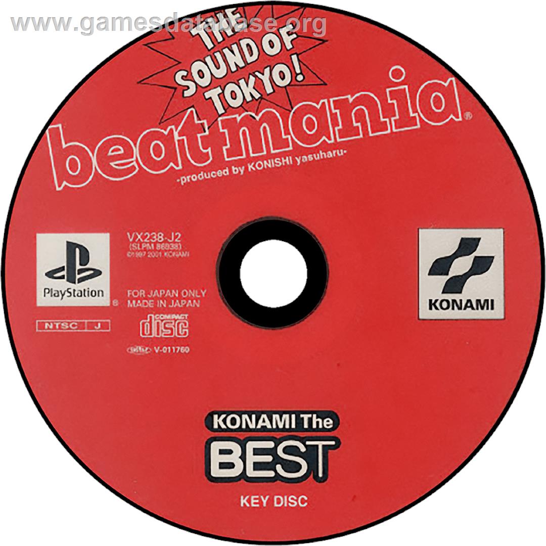Beat Mania - The Sound Of Tokyo - Sony Playstation - Artwork - Cartridge
