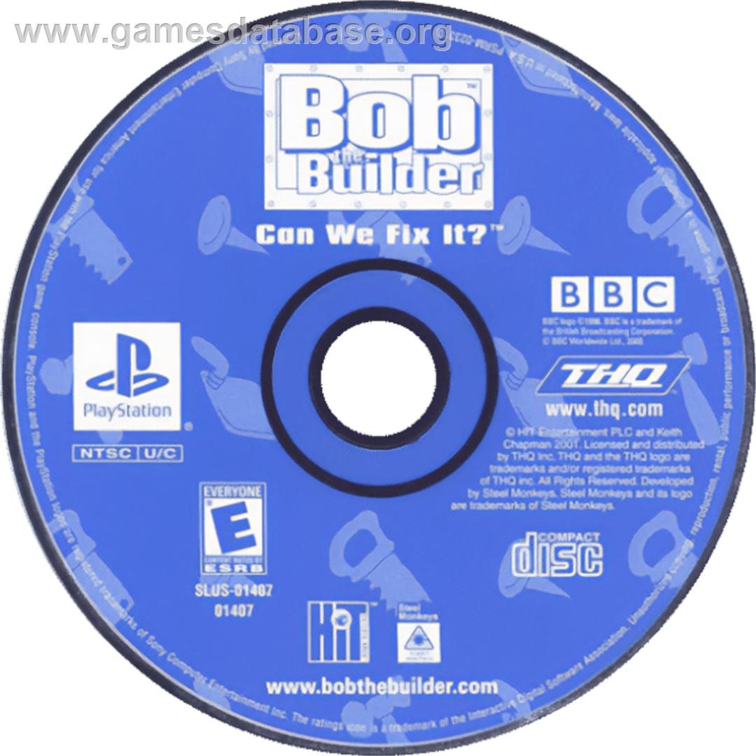 Bob Le Bricoleur - Sony Playstation - Artwork - Cartridge