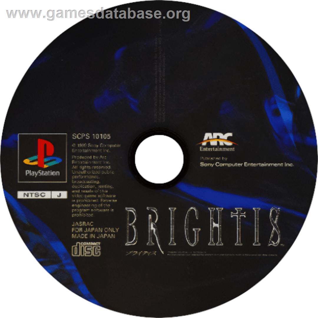 Brightis - Sony Playstation - Artwork - Cartridge