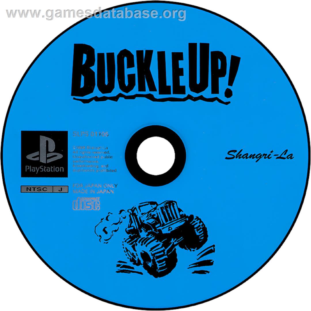 Buckle Up! - Sony Playstation - Artwork - Cartridge