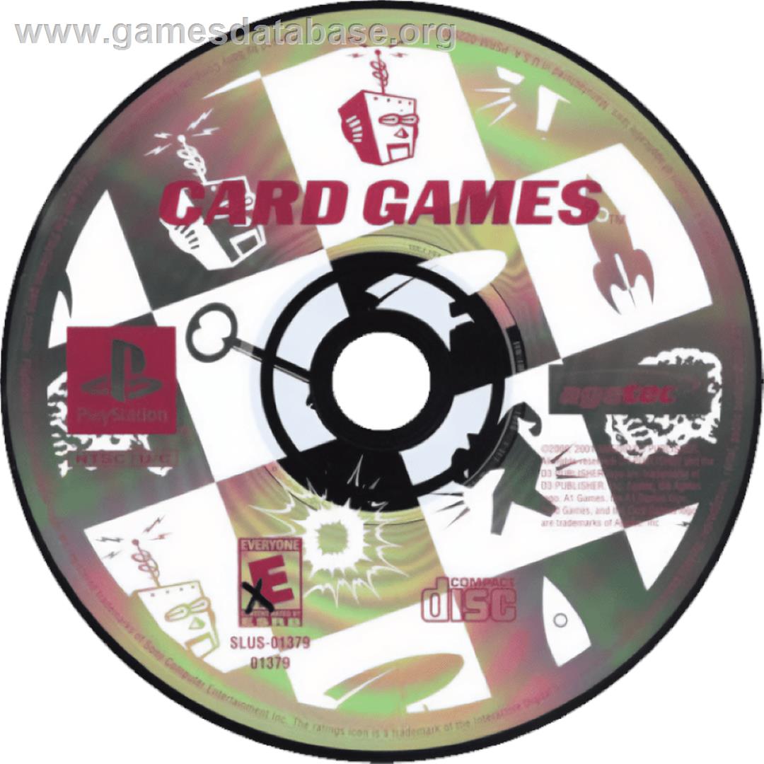 Card Games - Sony Playstation - Artwork - Cartridge